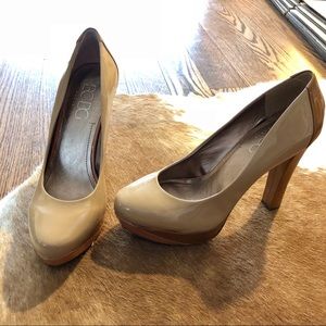 BCBG Nude Platform Pump